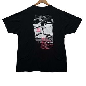 Machine Gun Kelly Selling Tickets To My Downfall Tour T Shirt Pink Guitar XL